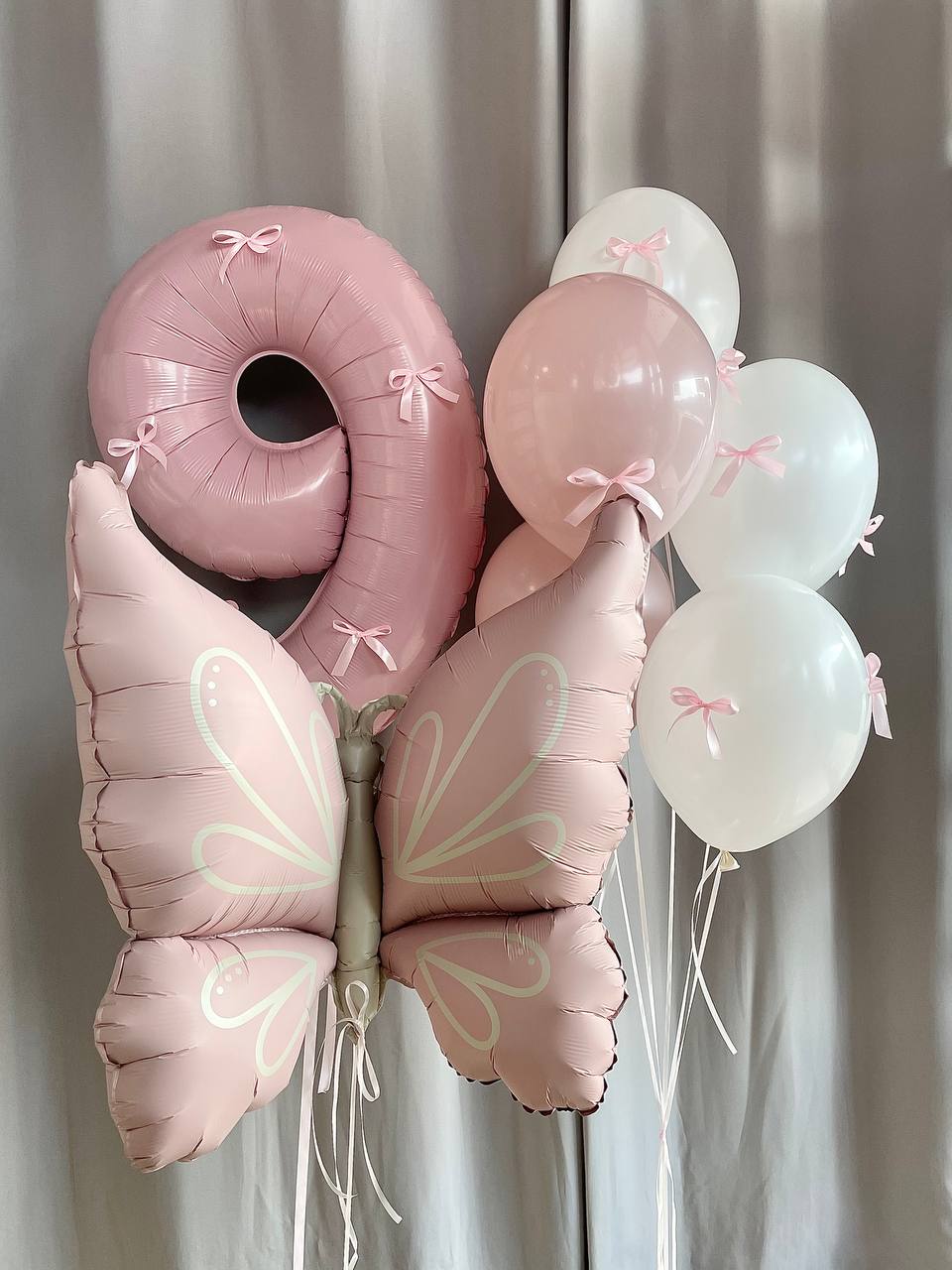 Сет пыльная роза с Бабочкой