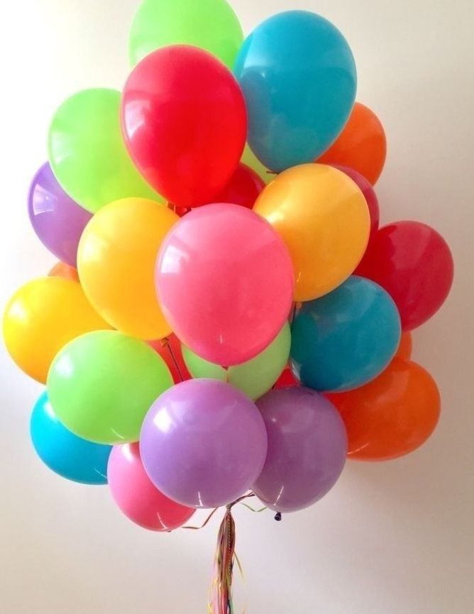 Гелиевый шар 12"(30см)