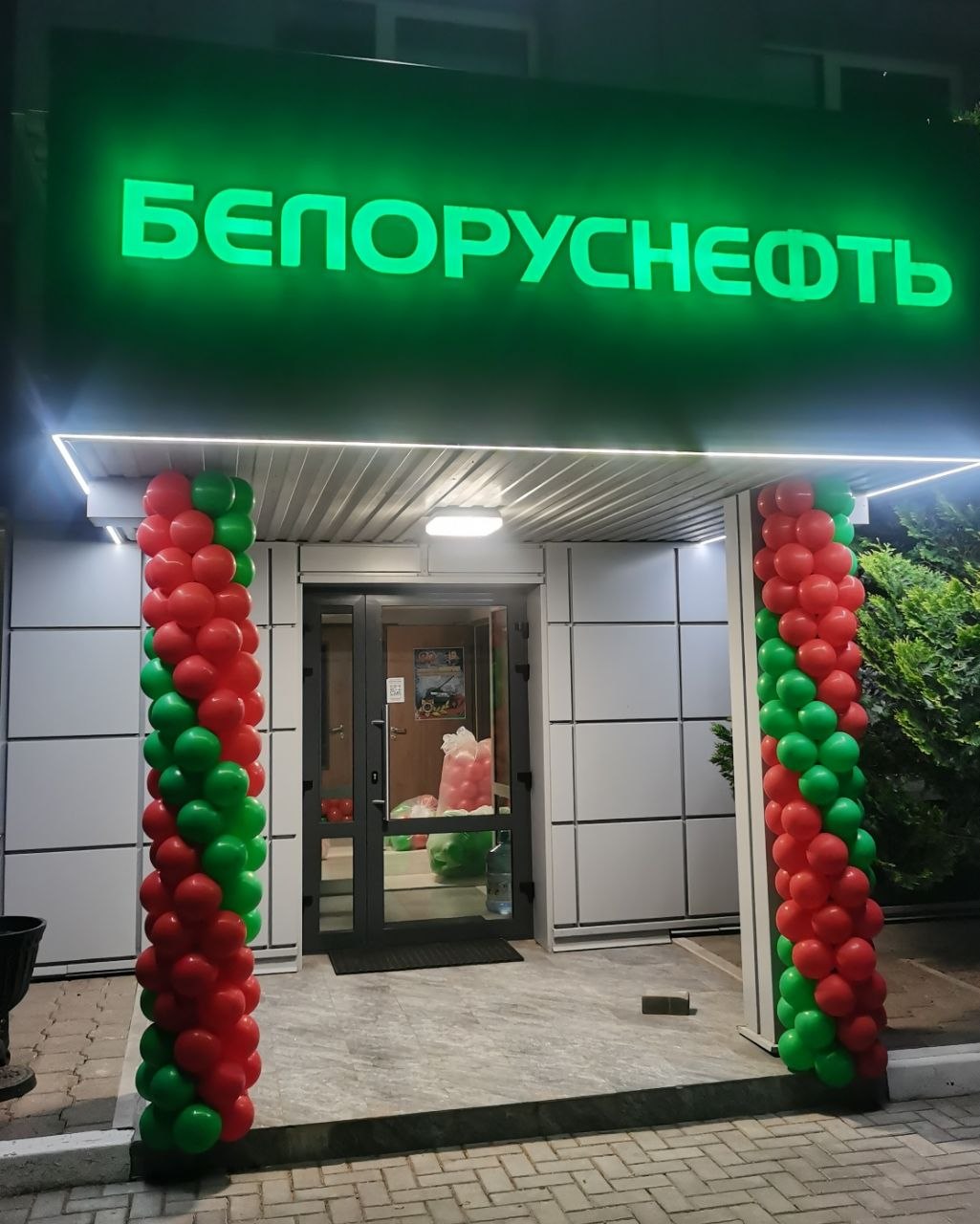 Колонны из шаров