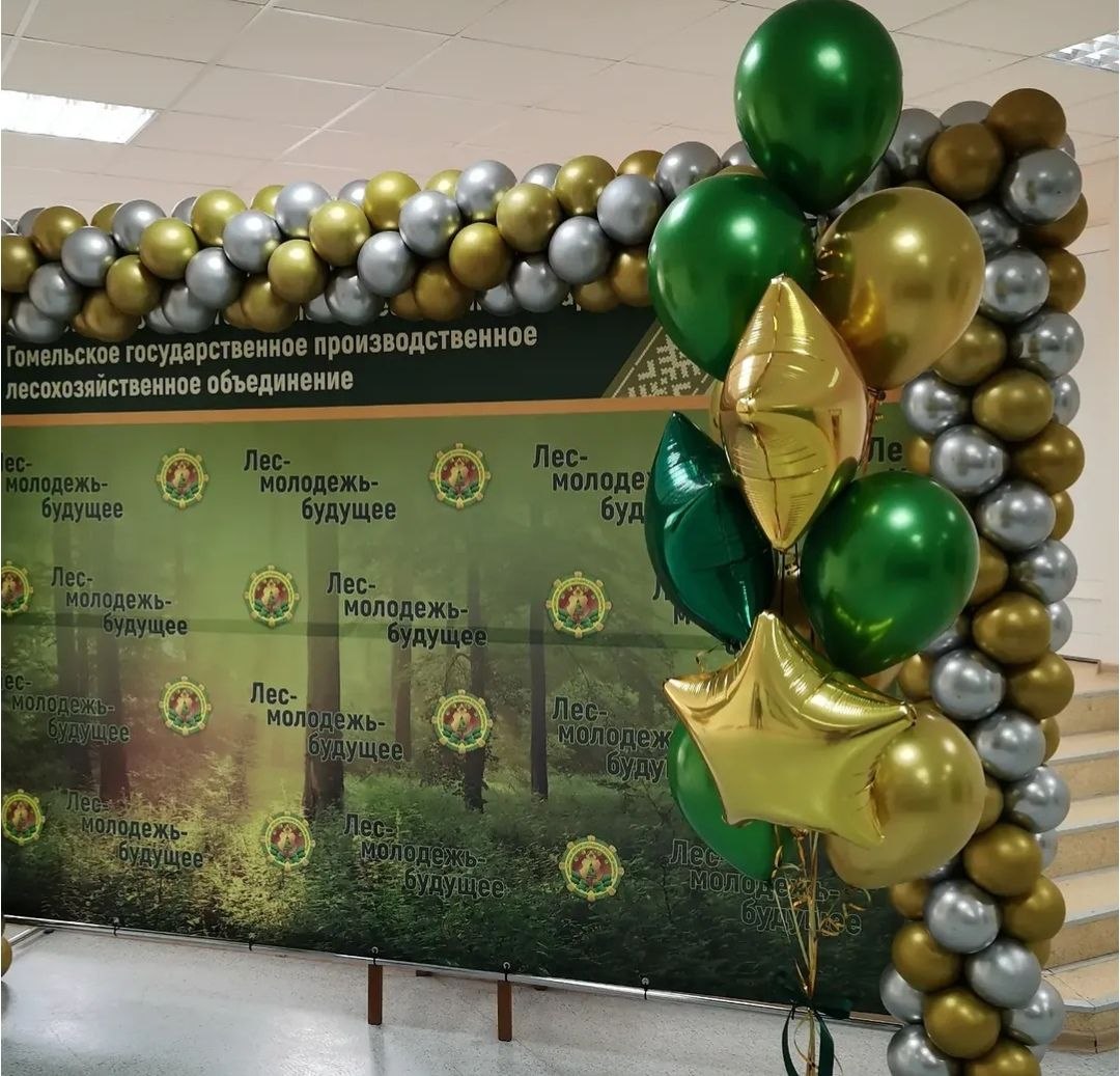 Гирлянда из шаров "Хром"